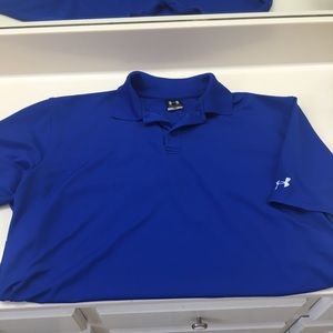 Under Armour royal blue polo